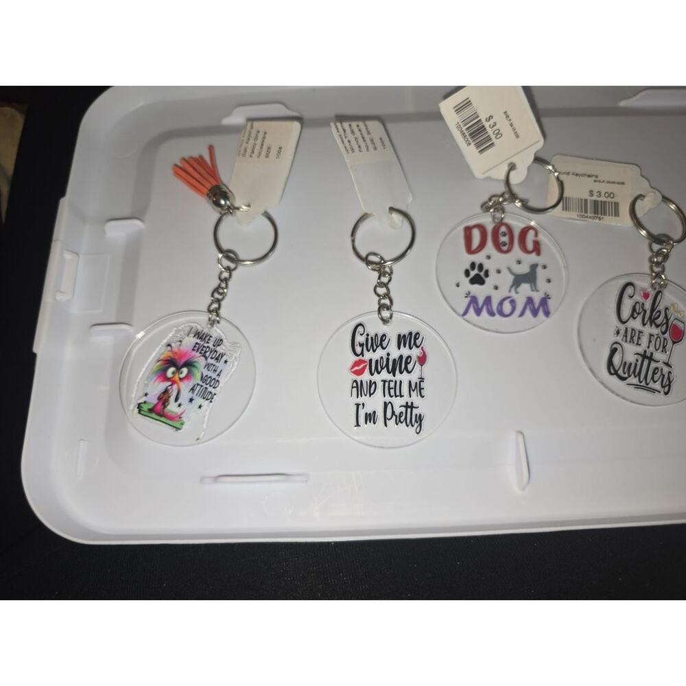 Humorous Keychain Set - Picture 2 of 2